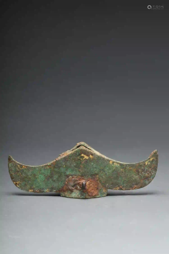 A Gilt Bronze Sword Crossguard Han Dynasty