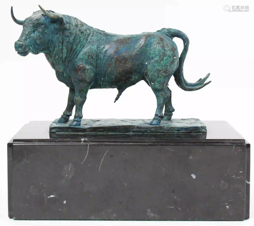 Ignacio Martine Bronze Sculpture of a Bull