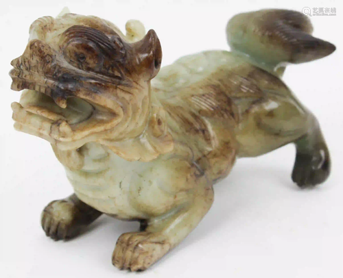 Large Chinese Jade Foo Dog