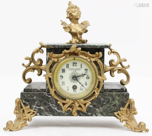 Francois Lambrechts Gilt Girondole Clock