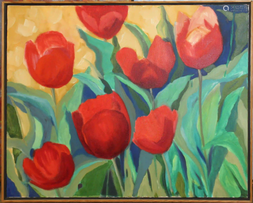 Maureen Russell (VT Contemporary) Tulips