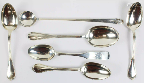 5 Serving Spoons including Tiffany and Co.