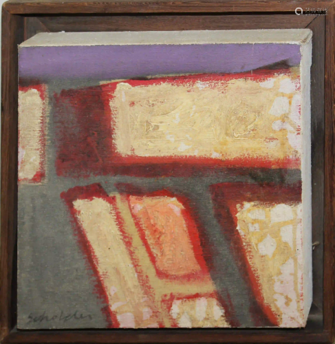 Fritz Scholder (AM 1937-2007) Abstract