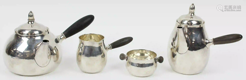 4 pc. Georg Jensen Sterling Silver Tea Set