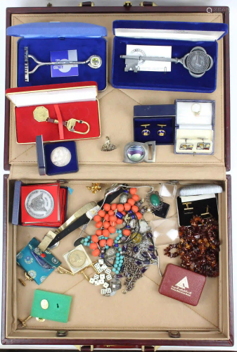 Case of Various Jewelry & Gold