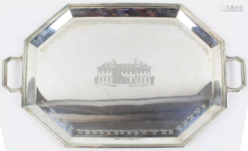 Mappin and Webb Sheffield Sterling Serving Tray