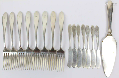 16 pcs. R. Wallace Sterling Silver Flatware