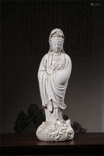 A Chinese Porcelain Figure of Buddha