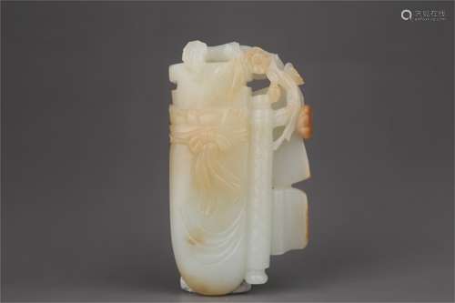 A Chinese Carved Jade Decoration