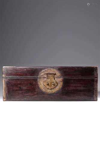 A Chinese Carved Hardwood Box