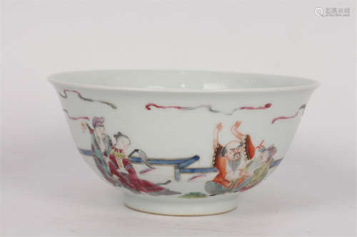 A Chinese Famille-Rose Porcelain Bowl