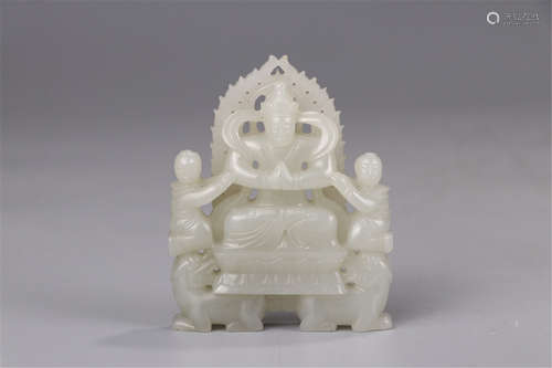 A Chinese Carved Jade Decoration