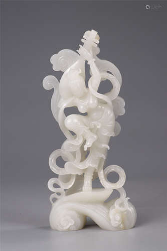 A Chinese Carved Jade Decoration