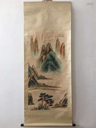 A Chinese Painting, Qiu Ying Mark