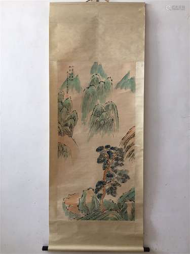 A Chinese Painting, Qiu Ying Mark