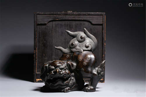 A Chinese Bronze Incense Burner