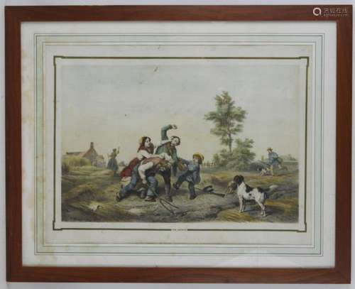 François GRENIER (1793 1867) d'après. La chasse in…