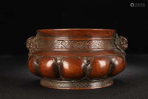 Bronze Censer, Daming-Xuande-Nianzhi Mark