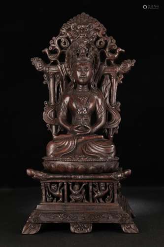 Agarwood Guanyin Statue