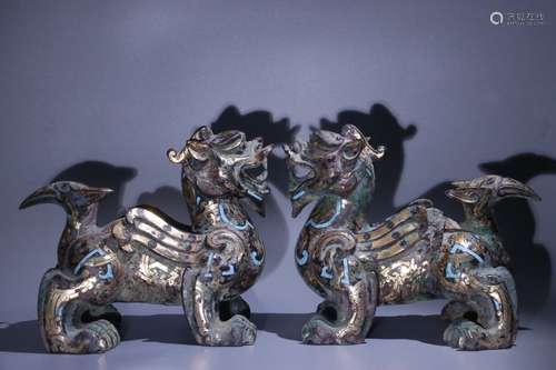 Bronze Beast Ornaments