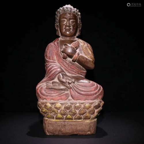 Lapis Lazuli Gautama Buddha Statue