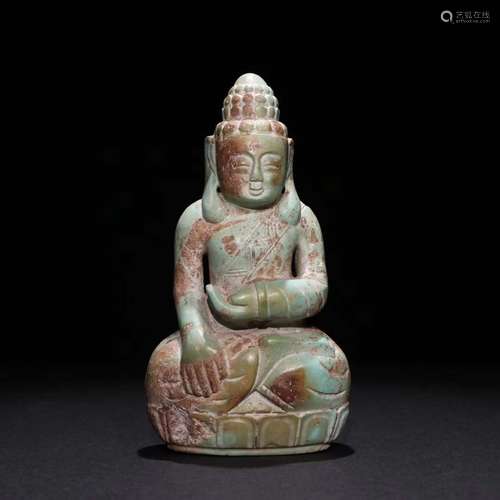 Turquoise Buddha Statue