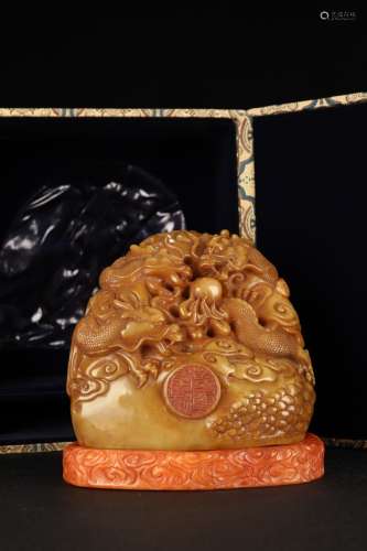 Shoushan Stone Incense Burner Ornament