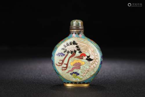 Cloisonne Snuff Bottle