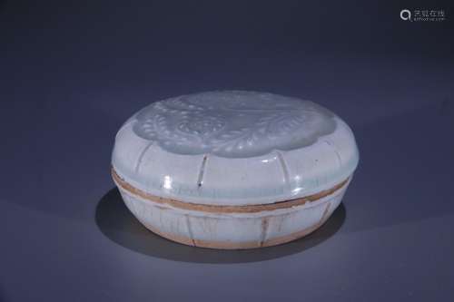 Misty Blue Porcelain Box