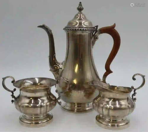 STERLING. Assembled 3 Pc. Sterling Tea Service.