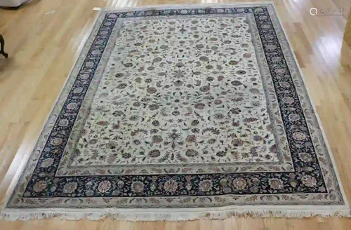 Vintage and Finely Hand Woven Roomsize Carpet