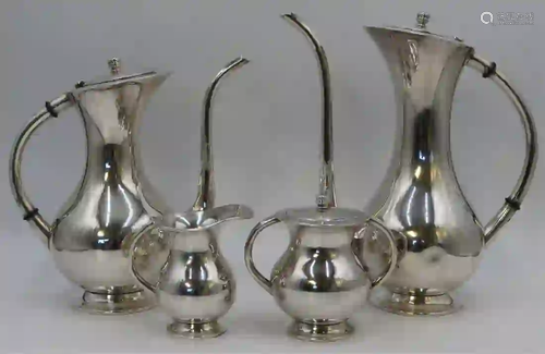 SILVER. 4 Pc. Yamato Jewelry Japanese .950 Silver