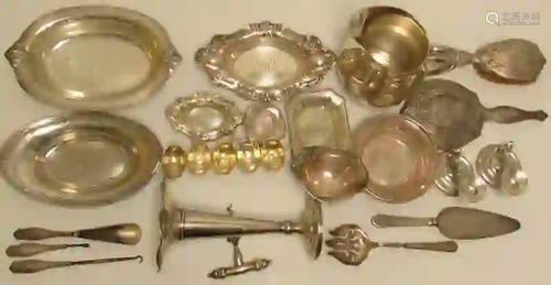 STERLING. Assorted Sterling Hollowware.