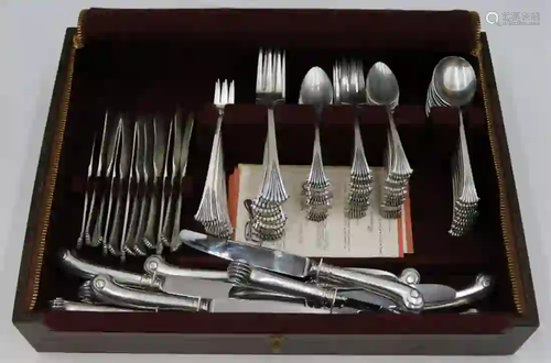 STERLING. 96 Pc. Tuttle Onslow Sterling Flatware