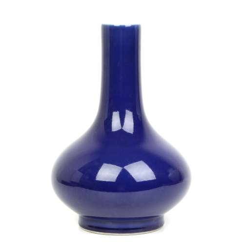 霽藍釉膽瓶