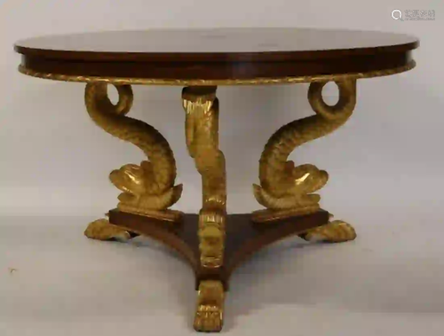 Smith and Watson Signed Carved And Gilt Decorated