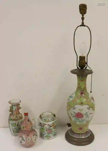 Chinese Porcelain Grouping.