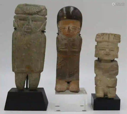 Pre-Colombian Manabi Standing Figure.