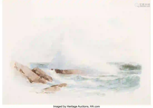 27035: William Trost Richards (American, 1833-1905) Cra