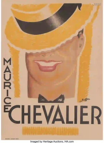 27163: Charles Kiffer (French, 1902-1992) Maurice Cheva