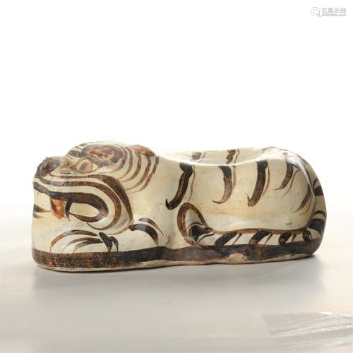 Cizhou kiln tiger pillow