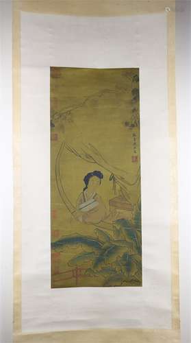 Tang Yin's maid painting