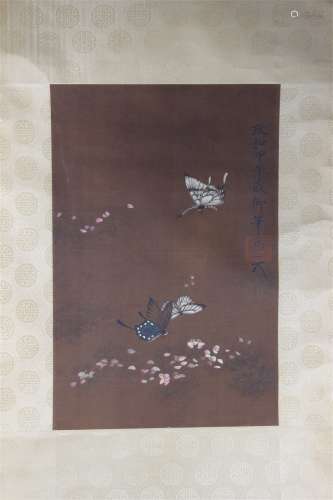 Song Huizong's butterfly painting