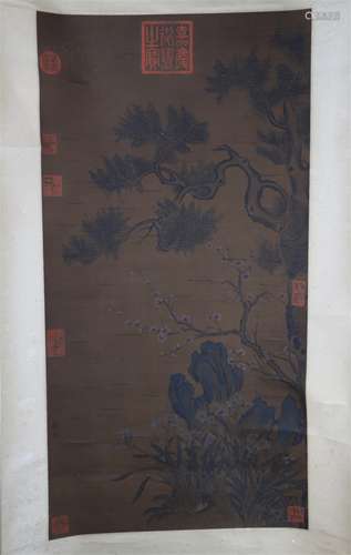 Cui Bai's flower painting