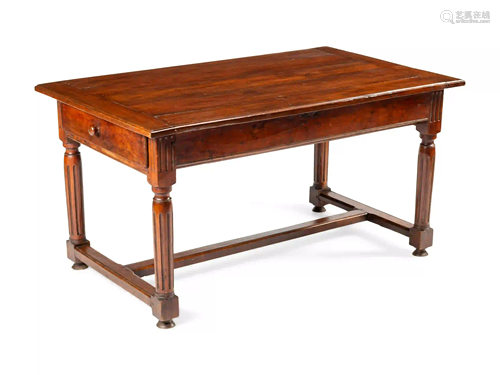 A Louis XVI Walnut Table