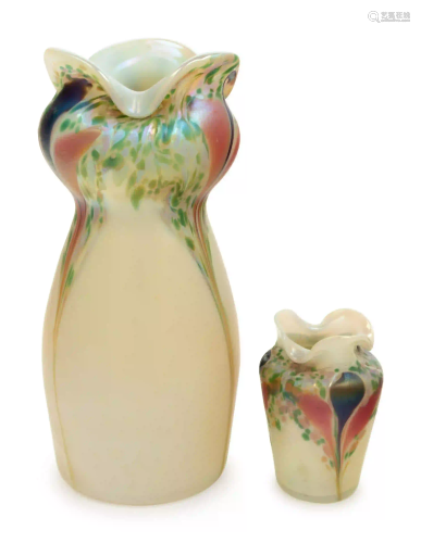 Two LoetzGlass Vases