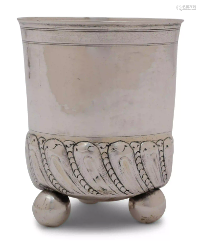 A German Silver Beaker