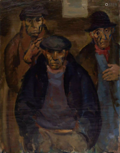 Edmund Giesbert (American, 1893-1971) Three Figures