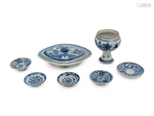 Seven Chinese and Japanese Porcelain Articles