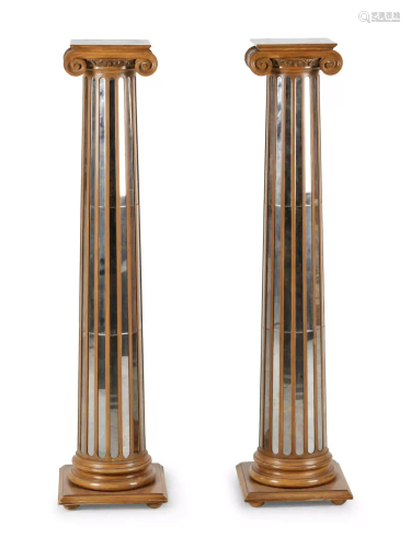 A Pair of Mirrored Columns